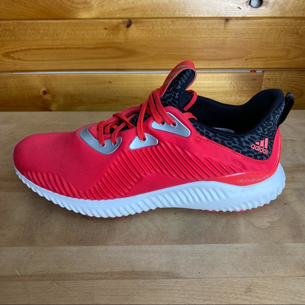 Adidas Womens Running Shoes Size 7 Performance Alphabounce Pink